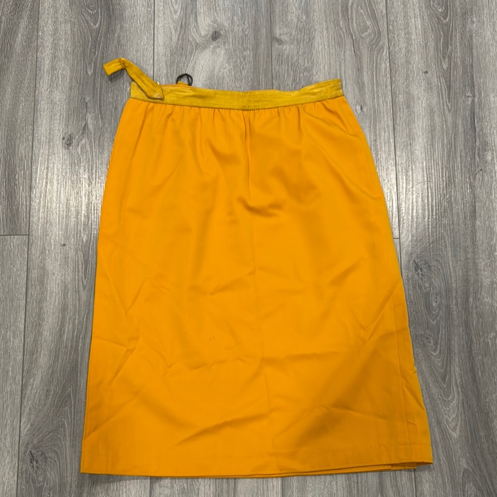 Vibrant Yellow Skirt